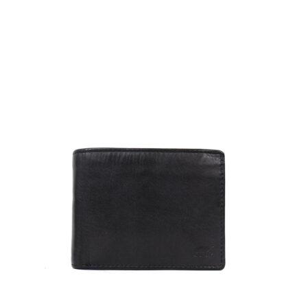 Zwart Bear Design Wesley Billfold Portemonnee Black