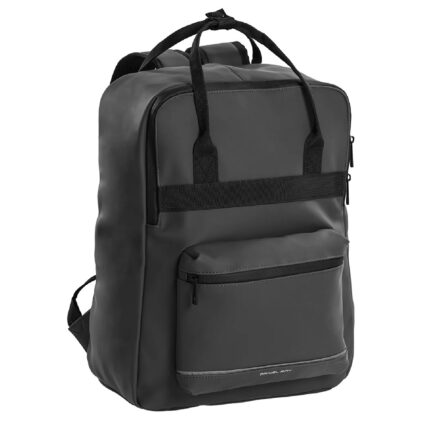 Zwart Daniel Ray Birmingham Waterproof Rugtas 15.6" Antraciet