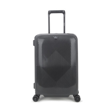 Zwart Decent Axiss-Fix Handbagage Spinner 55 Black