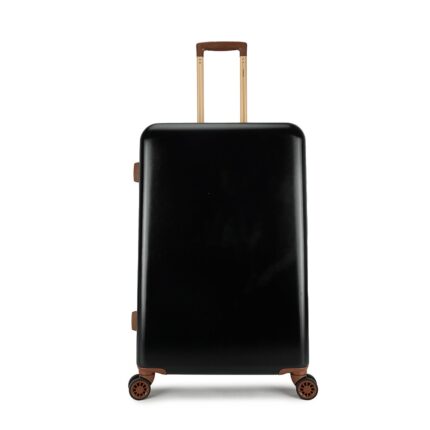 Zwart Decent Retro Koffer Groot 76 cm Black