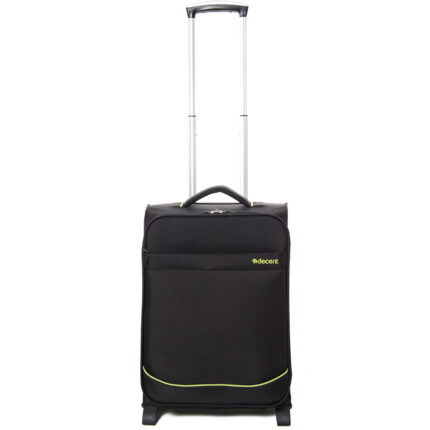 Zwart Decent Super Light Koffer 50 Black