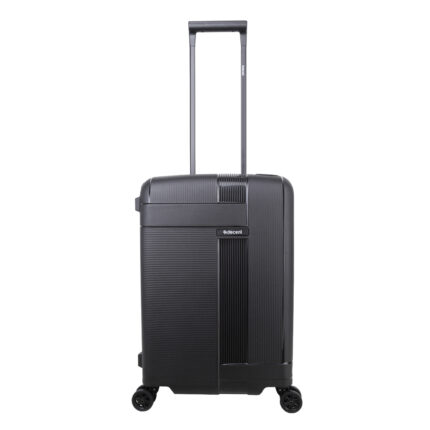 Zwart Decent Transit Handbagage Spinner 55 Black