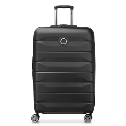 Zwart Delsey Air Armour 4 Wheel Trolley 77 cm Expandable Black