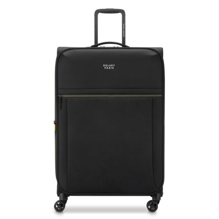 Zwart Delsey Brochant 3.0 Large Trolley Expandable 78 cm Black