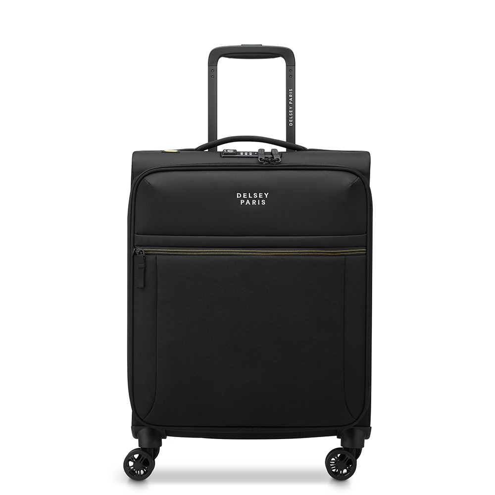 Zwart-Delsey-Brochant-3.0-Slim-Cabin-Trolley-5540-Black