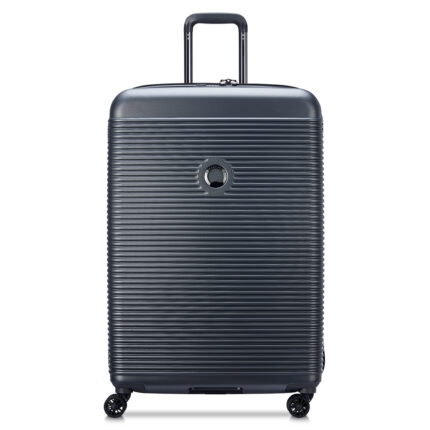 Zwart Delsey Freestyle 4 Wheel Trolley Large 76 cm Graphite