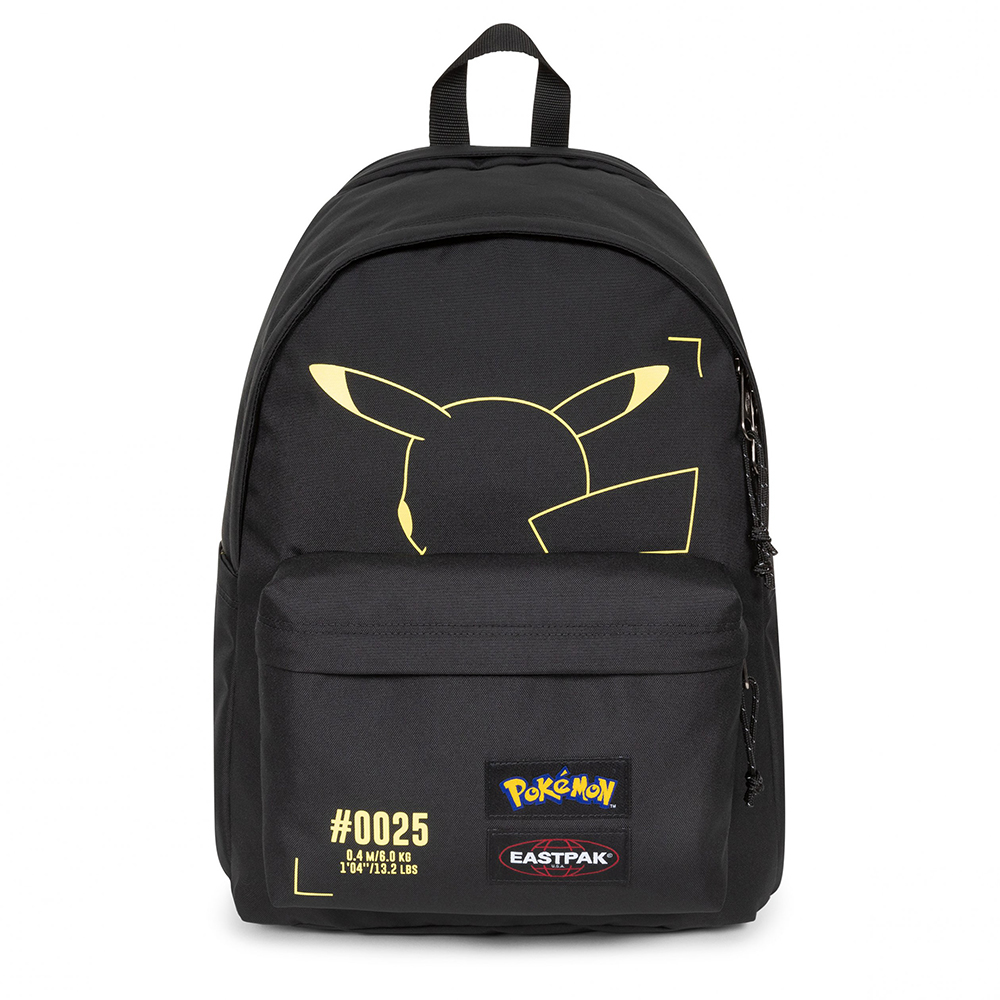 Zwart-Eastpak-Day-Office-Rugzak-Pokemon-Pikachu