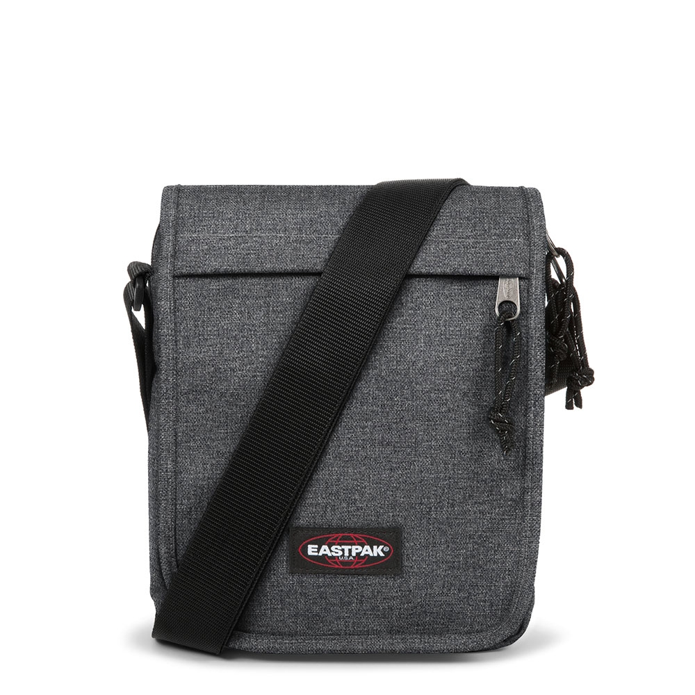 Zwart-Eastpak-Flex-Schoudertas-Black-Denim