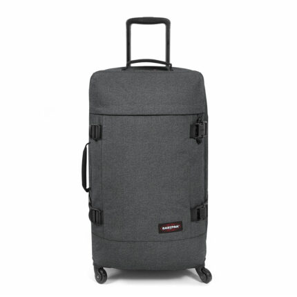 Zwart Eastpak Trans4 M Trolley Black Denim TSA