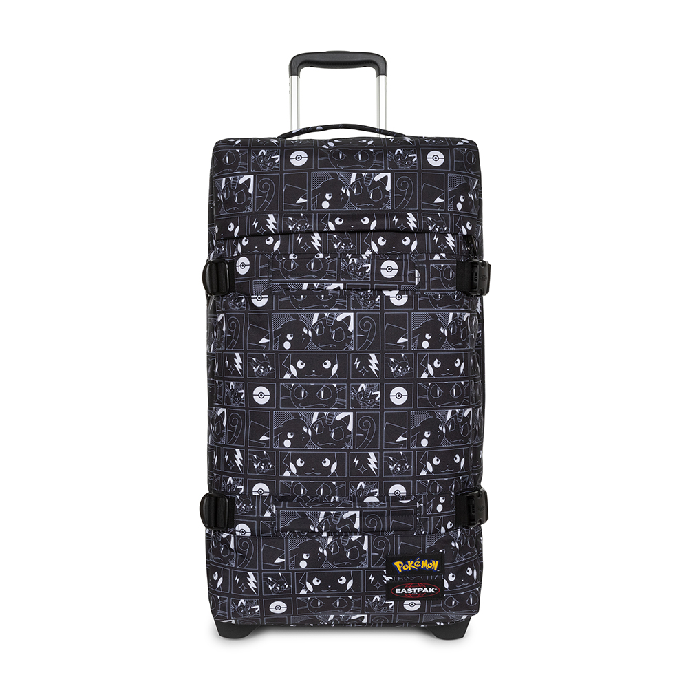 Zwart-Eastpak-Transitaposr-M-TSA-Reistas-Pokemon-Black