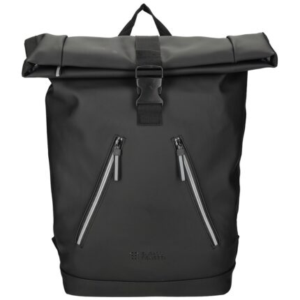 Zwart Enrico Benetti Bergen Laptop Rugzak 17" Zwart