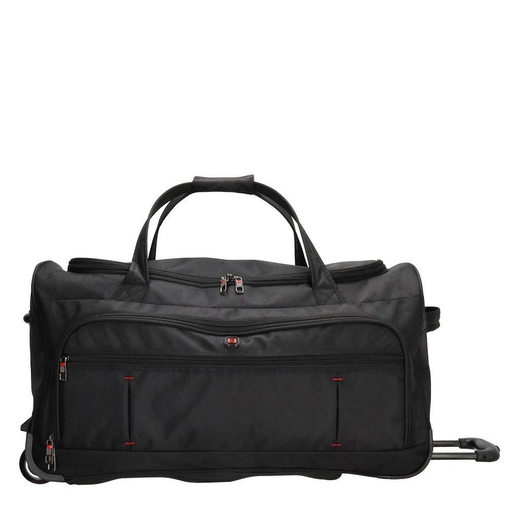 Zwart-Enrico-Benetti-Cornell-Wheel-Bag-Medium-66-cm-Black