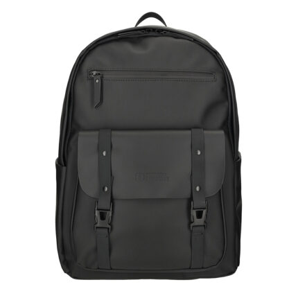 Zwart Enrico Benetti Glasgow Laptop Rugtas 15" Zwart