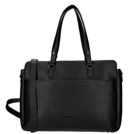Zwart Enrico Benetti Lily Schoudertas Shopper 15" Zwart