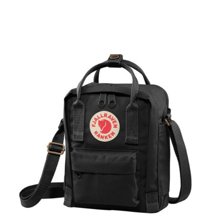 Zwart Fjällräven Kanken Sling Shoulderbag Black