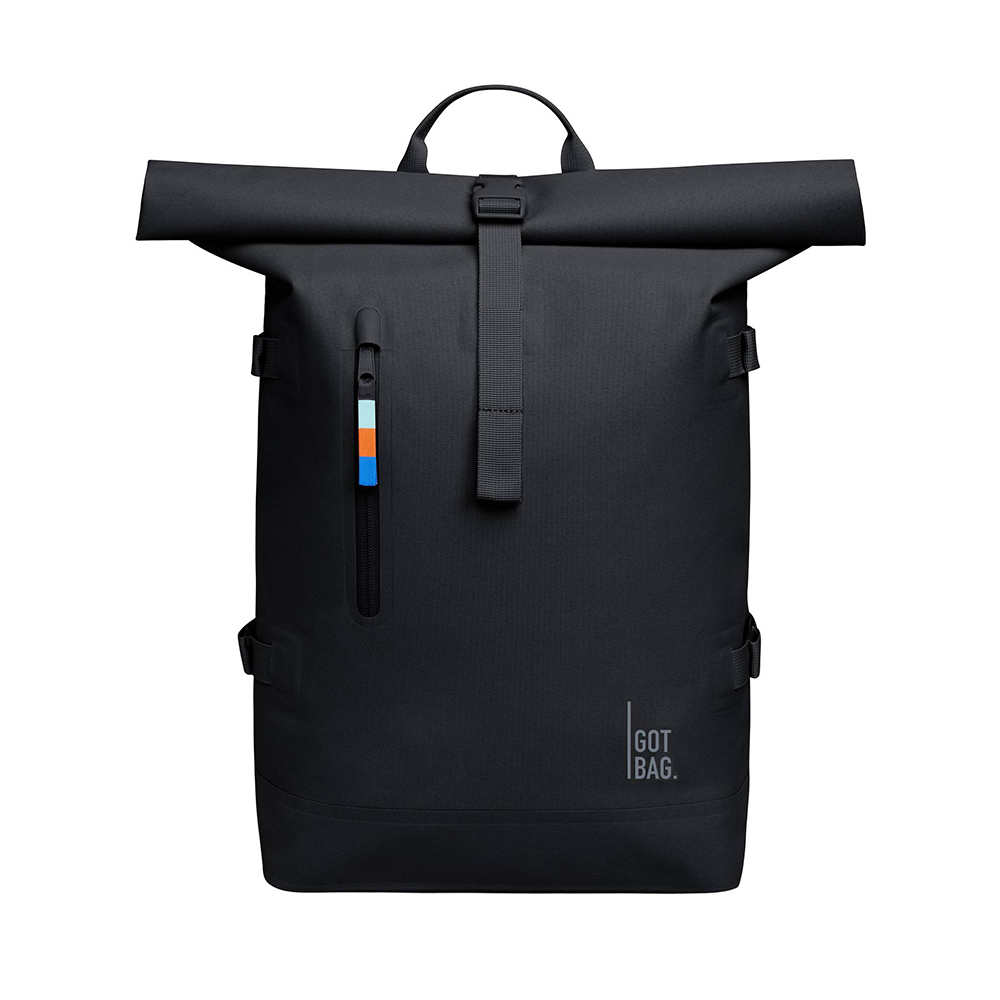 Zwart-GOT-BAG-RollTop-2.0-Backpack-15-Black