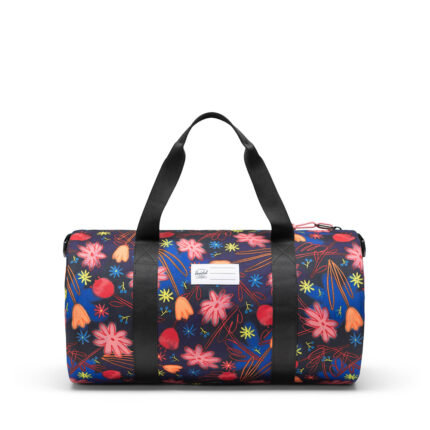 Zwart Herschel Classic Kids Duffle Doodle Bloom