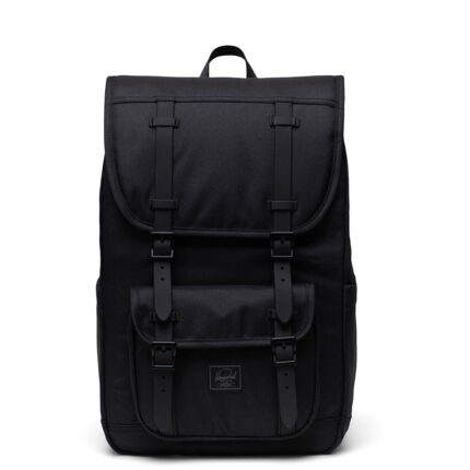 Zwart Herschel Little America Mid Volume Rugzak Black Tonal