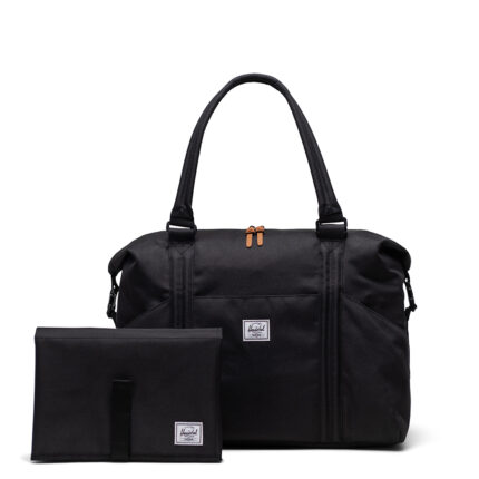 Zwart Herschel Strand Duffle Diaper Bag Black