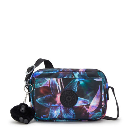 Zwart Kipling Abanu Mini Crossbody Spectral Orchid