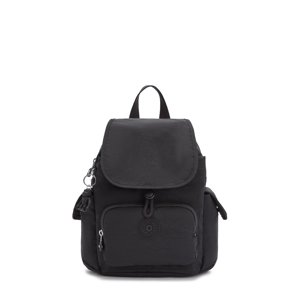 Zwart-Kipling-City-Pack-Mini-Backpack-Black-Noir