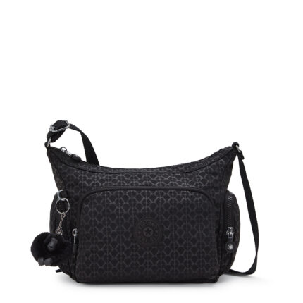 Zwart Kipling Gabb S Schoudertas Signature Emb