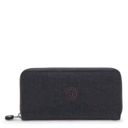 Zwart Kipling Money World Portemonnee Black Noir