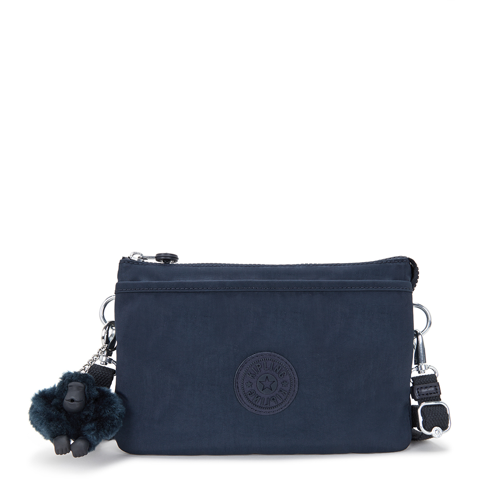 Zwart-Kipling-Riri-Crossbody-Schoudertas-Blue-Bleu-2