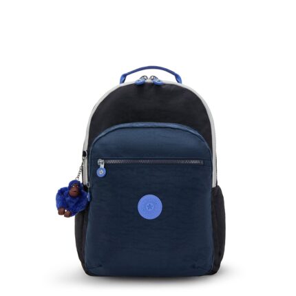 Zwart Kipling Seoul Lap 15" Rugzak True Block