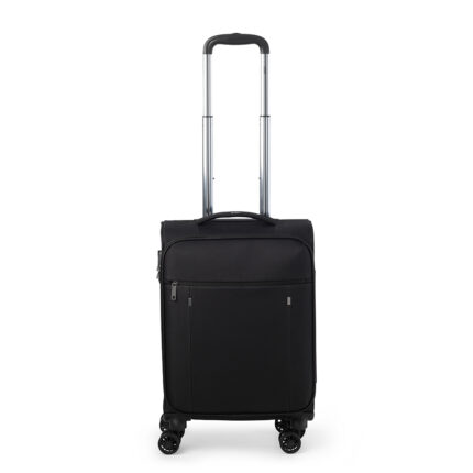 Zwart Oistr Dublin Handbagage Spinner 55 cm Black