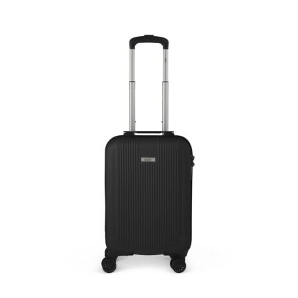 Zwart Oistr Noorvik Handbagage 4 Wheel Spinner 55 cm Black