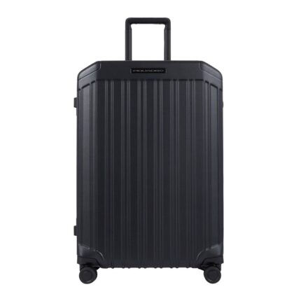 Zwart Piquadro PQ Light Frame Medium Spinner 68 cm Matte Black