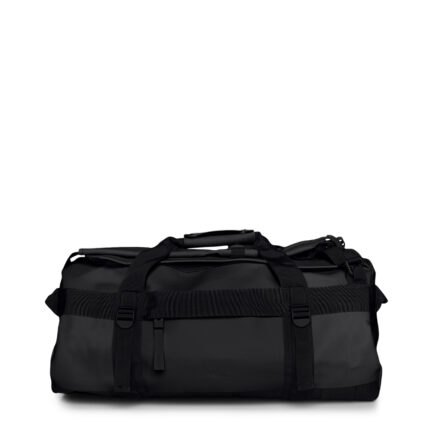 Zwart Rains Texel Duffel Bag Small 55 cm Black