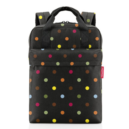 Zwart Reisenthel Allday Backpack M Dots