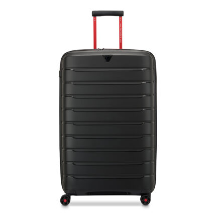 Zwart Roncato B-Flying Move Large Trolley Expandable 78 cm Smoke Black