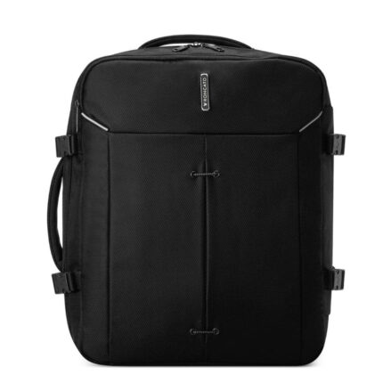 Zwart Roncato Ironik 2.0 Expandable Underseat Backpack Easyjet Black