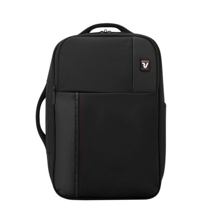 Zwart Roncato Move Travel Backpack Underseat Smoke Black