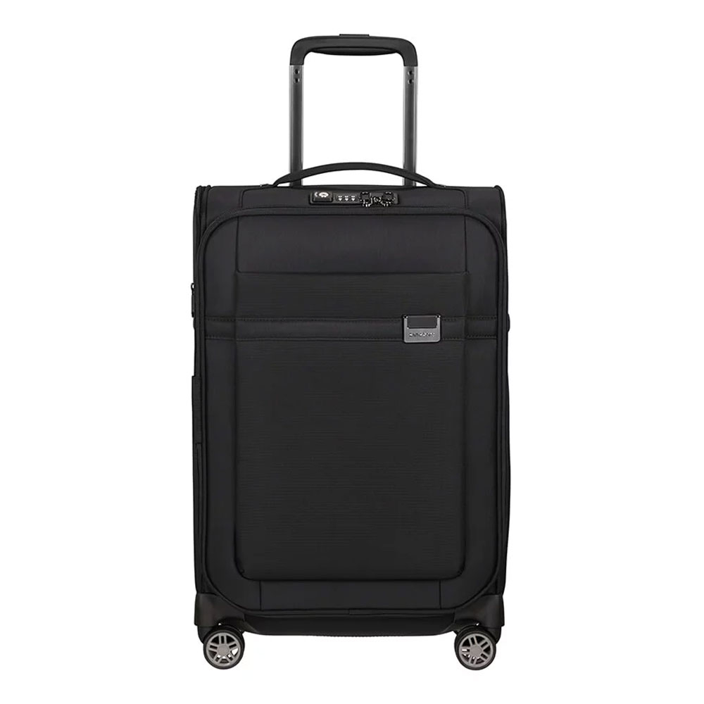Zwart-Samsonite-Airea-Spinner-55-Length-35-Exp-Black