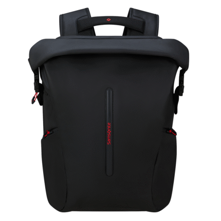 Zwart Samsonite Ecodiver Rolltop Laptop Rugzak L Black