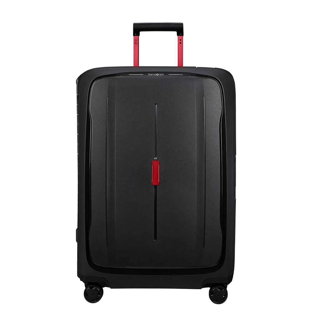Zwart-Samsonite-Essens-Spinner-75-Charcoal-Red