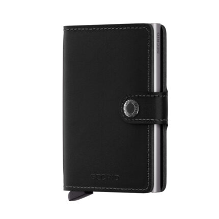 Zwart Secrid Mini Wallet Portemonnee Original Black