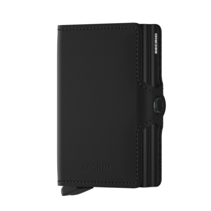 Zwart Secrid Twin Wallet Portemonnee Matte Black