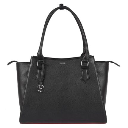 Zwart Socha Businessbag Caddy 15.6" Black with Red Bottom