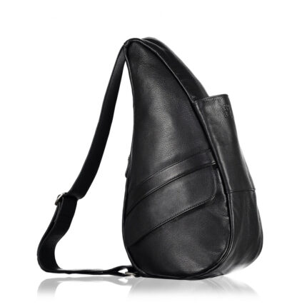 Zwart The Healthy Back Bag Leather S Black