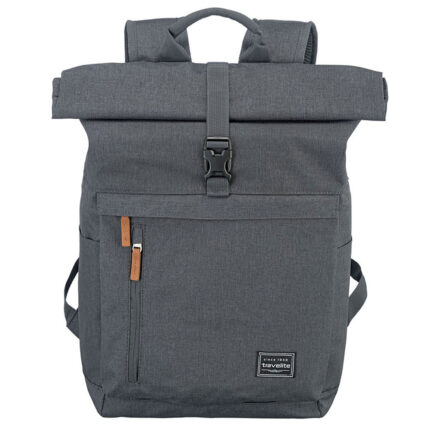 Zwart Travelite Basics Rollup Backpack Anthracite