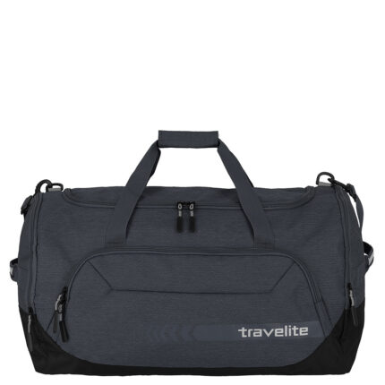 Zwart Travelite Kick Off Travelbag Large Dark Anthracite