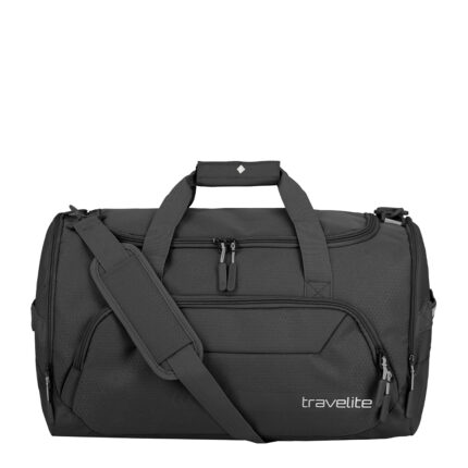 Zwart Travelite Kick Off Travelbag Medium Black