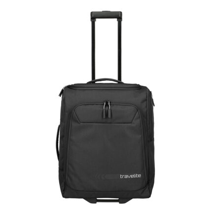 Zwart Travelite Kick Off Wheeled Duffle S Black