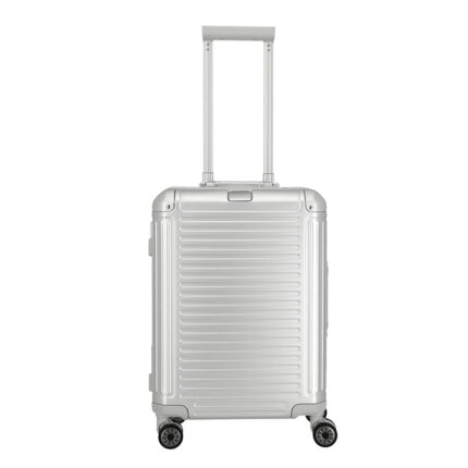 Zwart Travelite Next 2.0 Aluminium 4-Wheel Trolley S Silver