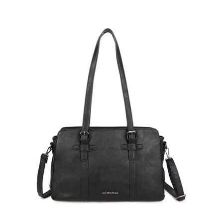 Zwart Wimona Angelina Schoudertas Black